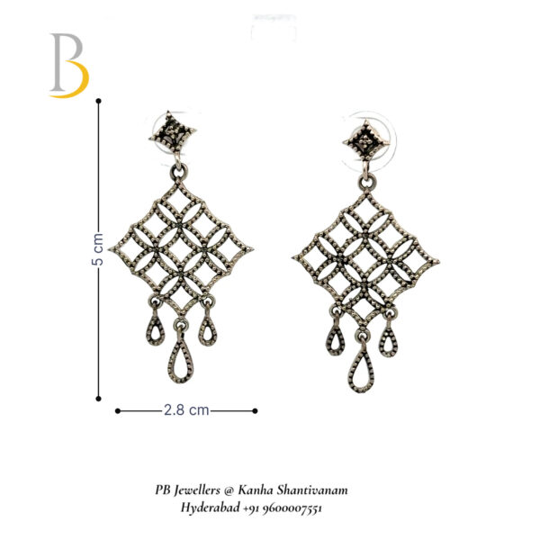 Elegant Diamond Drop Earrings