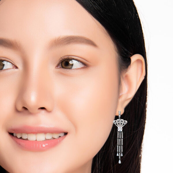 Elegant Swiss zirconia Earrings