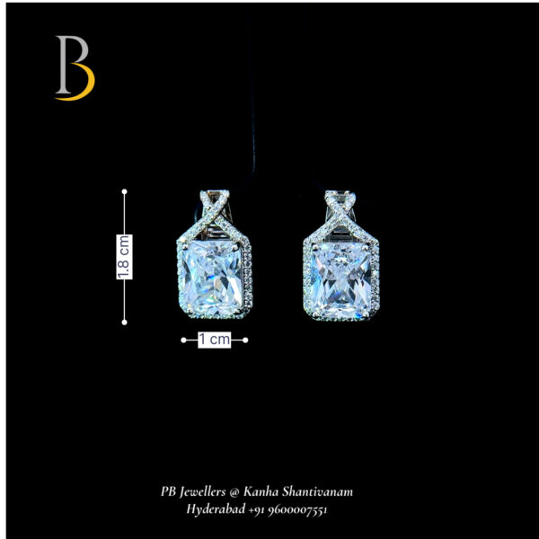 Elegant Swarovski Diamond Earrings