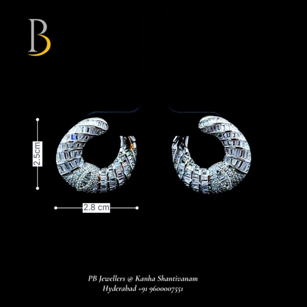 Elegant Swarovski Diamond Earrings