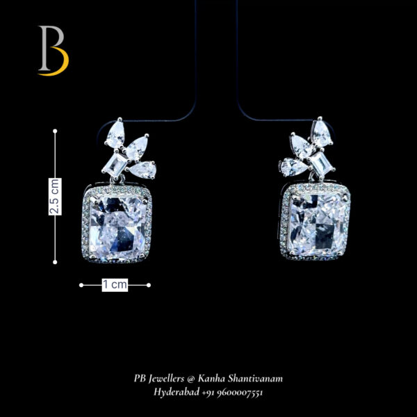 Elegant Swarovski  Diamond Earrings