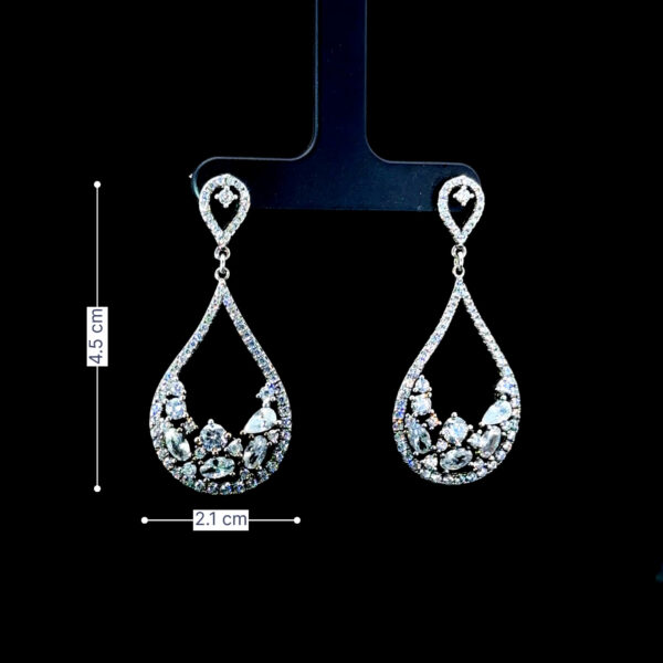 Elegant Swiss zirconia Earrings