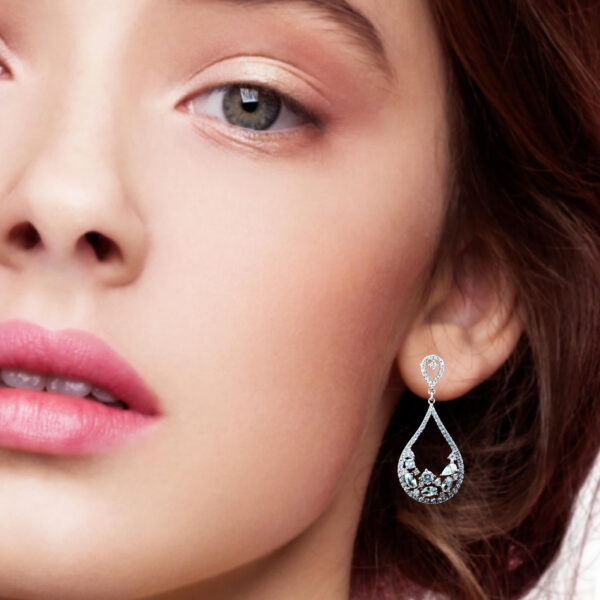 Elegant Swiss zirconia Earrings