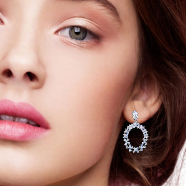 Elegant Diamond Earrings