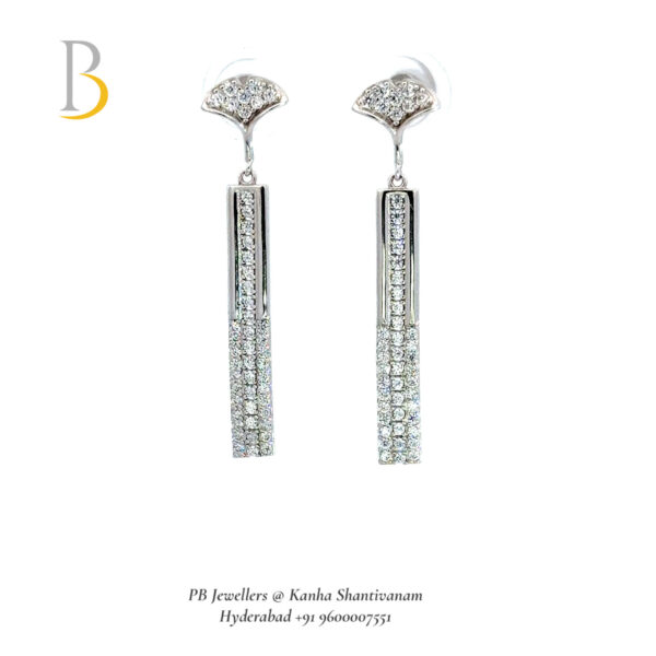 Exquisite Diamond Drop Earrings