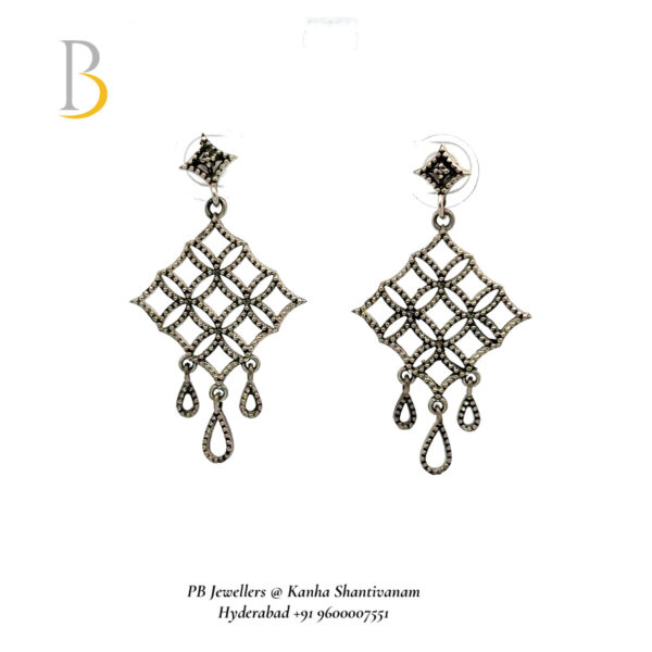 Elegant Diamond Drop Earrings