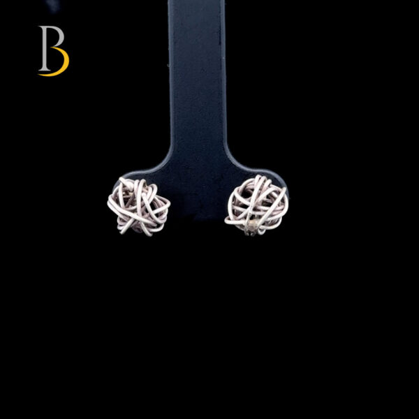 Elegant Silver Wire Earrings