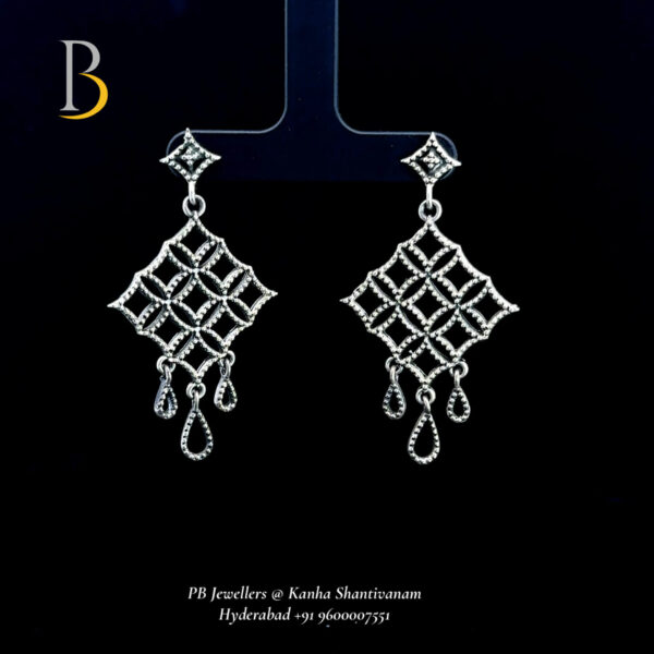 Elegant Diamond Drop Earrings