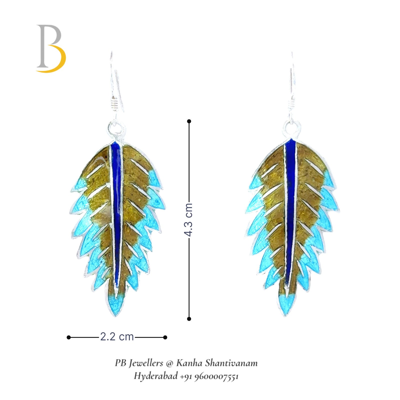 92.5 Silver Mother of Pearl Inlay Earrings ✨