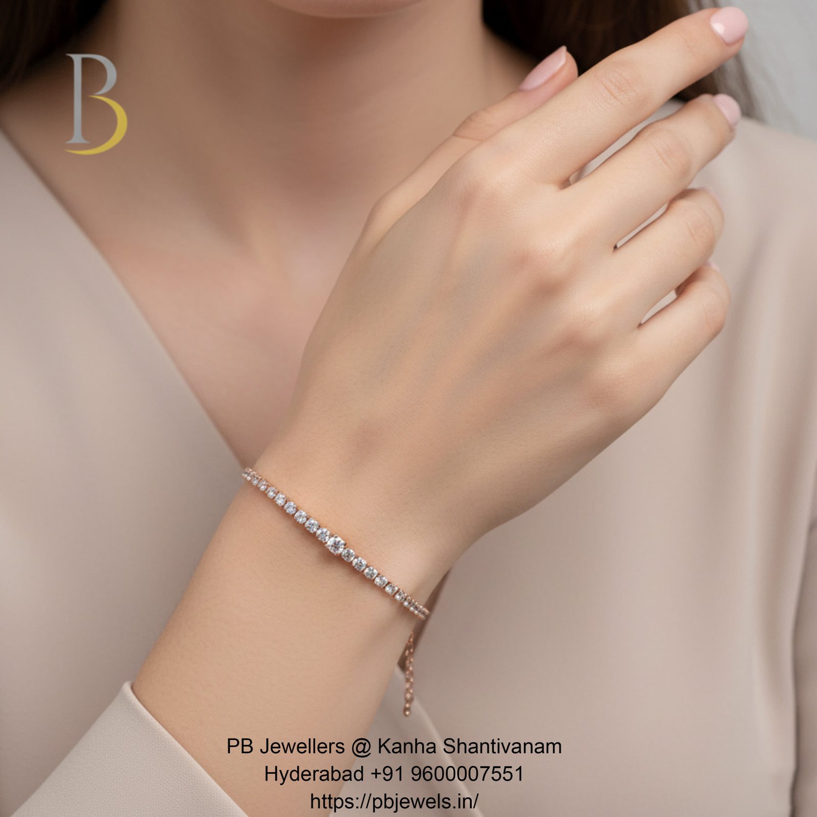 92.5 Silver CZ Tennis Bracelet ✨