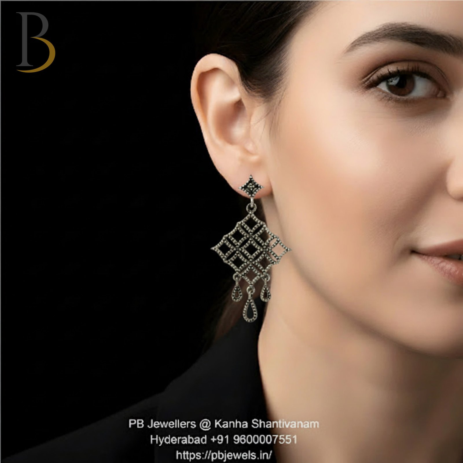 92.5 Silver Dangle Earrings ✨